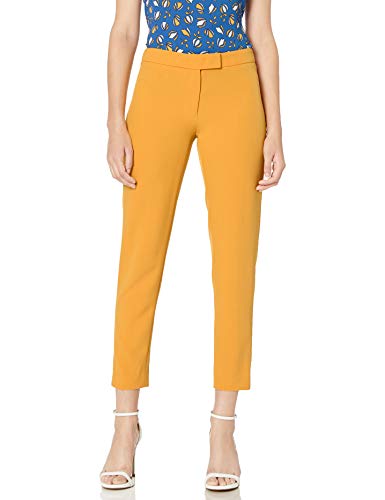 Preisvergleich Produktbild Anne Klein Damen Slim Pant Freizeithosen, Cezanne Gelb, 32