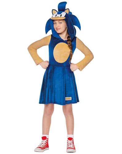 Disfraz Infantil Sonic the Hedgehog Manga Larga