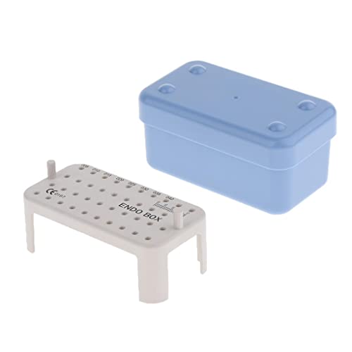 Jojomis Endo Box Autoclave Organizer Disinfection for Canal Treatment Blue