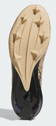 Image of Adidas Men's Adizero Electric Football Cleats, Warm Sandstone /Black /Preloved Bronze, 6.5 Medium