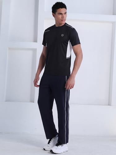 Image of CHKOKKO Gym T Shirts for Men Workout Quick Regular Dry Fit Sports Tshirt for man Breathable Moisture-Wicking Half Sleeve Round Active wear Running Boys T Shirt