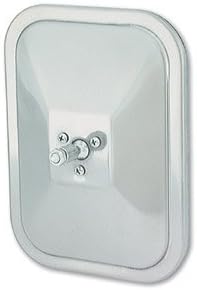 Grote 12073 Rolled-Rim Mirror with Ball Swivel
