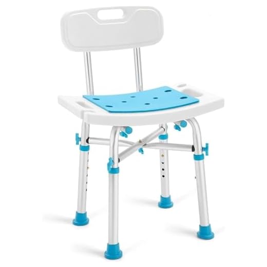 Health Line Massage Products Heavy Duty Shower Chair with Back 500lb, Bariatric Padded Bath Seat, Tool-Free Assembly Tub Shower Bench for Seniors, Elderly, Disabled & Handicap