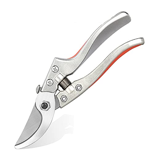 YUBAOLI Cisailles de Jardin, fourches de Jardin, sécateurs, sécateurs, sécateurs, Coupe-Branches, cisailles Haute dureté avec poignée en Arc, Ciseaux d'élagage for Arbres de Jardin et Fleurs