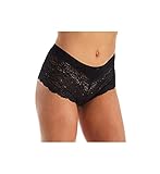 Das Spitzenband ist vorne und hinten ein schöner Blickfang. Dank des Innenmaterials spüren Sie reine Baumwolle auf der Haut