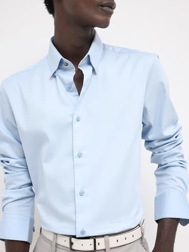Image of Rare Rabbit Regular fit Plain Shirt