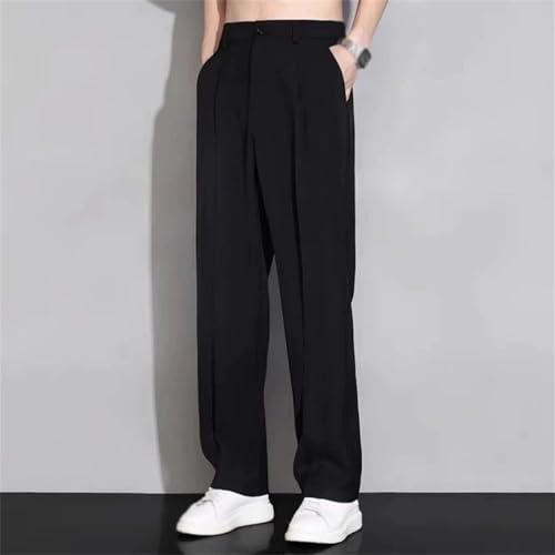 Super Stretch Ice Silk Comfort Everyday Pants,Mens Pants Casual Quick Drying Lightweight Trousers All-Day Comfort3