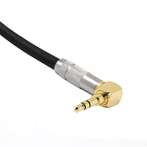 Cable de extensión estéreo 3.5mm macho a 6.35mm hembra miniatura 5