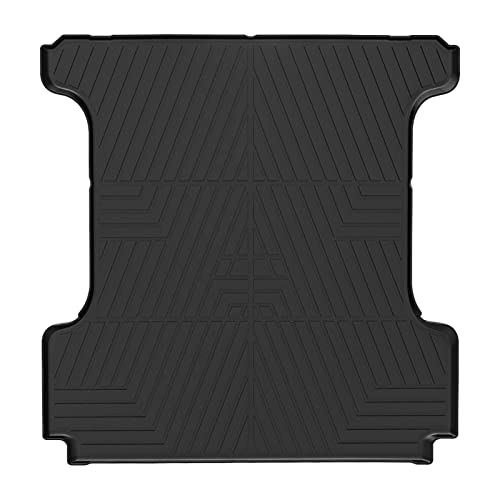 Kust Bed Liner For 2019-2023 Dodge Ram 1500 5.6 Feet Bed Mat Trunk Floor Mat Cargo Liner All Weather Protection Black #TOP30