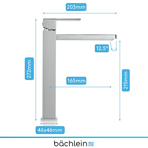 Bachlein-Grifo-Alto-para-Bano-Angular-Grifo-Extra-Alto-con-215mm-de-Altura-de-Cano-para-Lavabo-de-Encimera-Grifo-de-Lavabo-Cano-Alto Bachlein-Grifo-Alto-para-Bano-Angular-Grifo-Extra-Alto-con-215mm-de-Altura-de-Cano-para-Lavabo-de-Encimera-Grifo-de-Lavabo-Cano-Alto