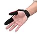 wengjack 1 Pair Practical Fishing Gloves 2 Finger Breathable Neoprenes for Comfort 2 Finger Cut for Easy Tool Safe Operations