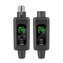 Wireless conversion system Suitable for: dynamic microphone/condenser microphone/musical instruments and other equipment,0V/48V universal. Ultra-high frequency wireless transmission technology Built-in dual antennas, wireless transmission distance is...