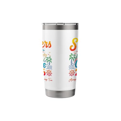 Sisters Cruise Trip 2026 Vacation Travel Sisters Cruising Stainless Steel Insulated Tumbler