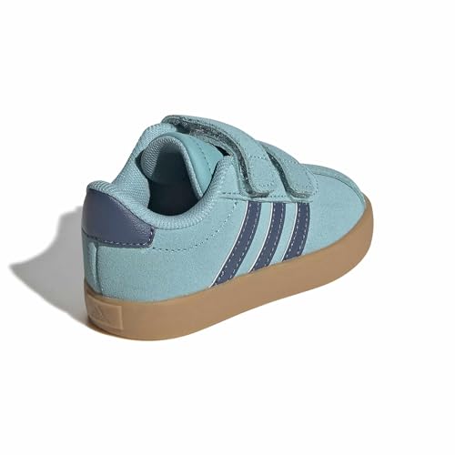 Image of adidas Boys Vl Court 3.0 Slip On Sneakers Shoes Casual - Pink, White
