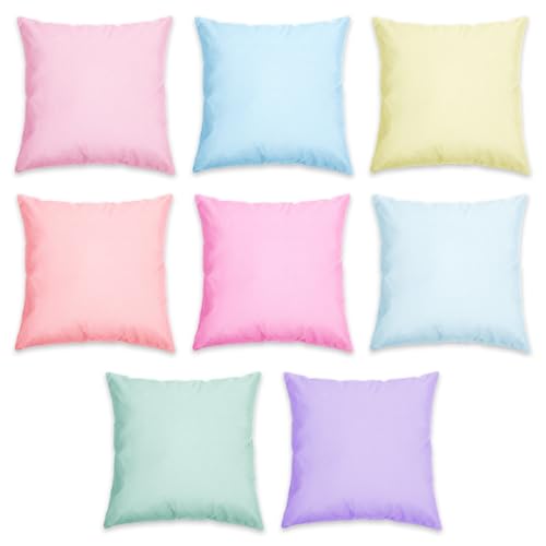 8 PCS 18 x 18 Inch Decorative Throw Pillow Covers...