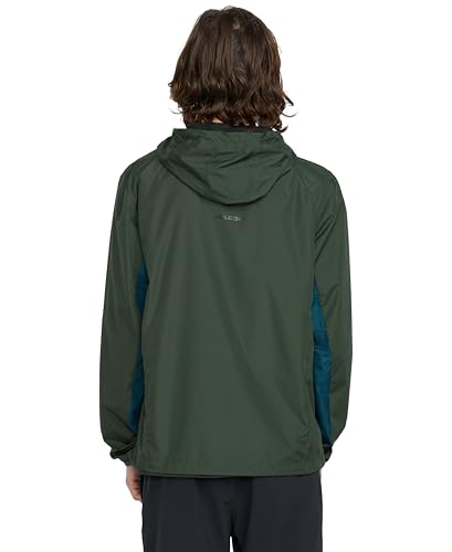 Image of Volcom Men's Wavern Water-resistant Windbreaker Jacket - Zip-up With Adjustable Hood