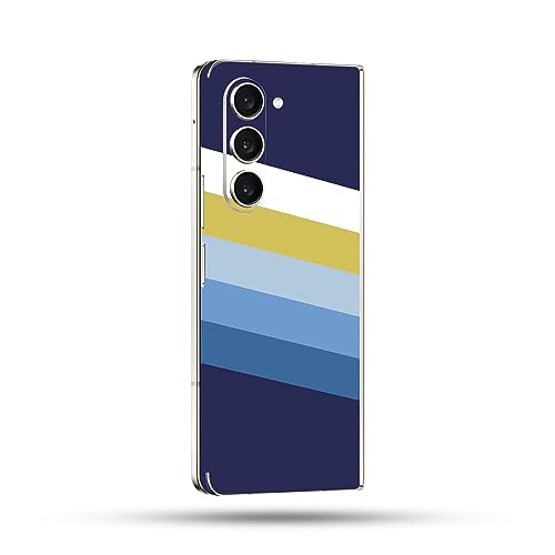 Image of MightySkins Skin Compatible with Samsung Galaxy Z Fold 5 Full Wrap - Cool Stripes | Protective, Durable, and Unique Vinyl Decal wrap Cover | Easy to Apply, Remove, and Change Styles | Made in The USA