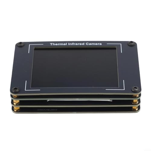 Imágenes térmicas térmicas LCD de 3.2" con sensor MLX90640, rango 40°C–300°C, precisión ±2°C, refresco 8Hz, pantalla TFT 320×240, recargable USB-C, para uso industrial miniatura 7