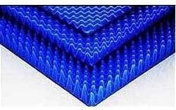 Span America Eggcrate Recubrimiento Envuelto 72 X 34 X 4 Pulgadas