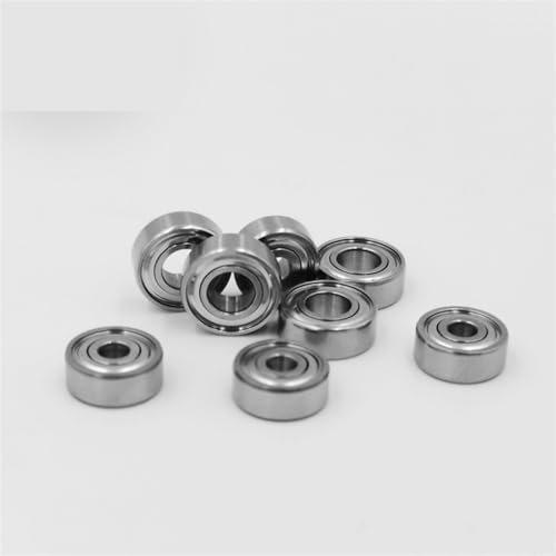 Cojinetes de bolas de ranura profunda SMR117 con ralentí suave y baja resistencia para lances largos