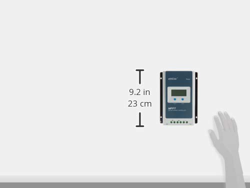 EPEVER MPPT Solar Charge Controller 30A 100V PV 3210AN Negative Ground with MT50 Remote Meter Temperature Sensor PC Communication Adapter