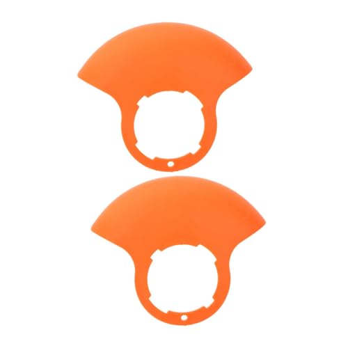 Toddmomy 2 Pcs Universal Voltage Grass Shield for Electric Mower Tangle- Strimmer Trimmer Guard Lawn Mower Grass Flap Attachment