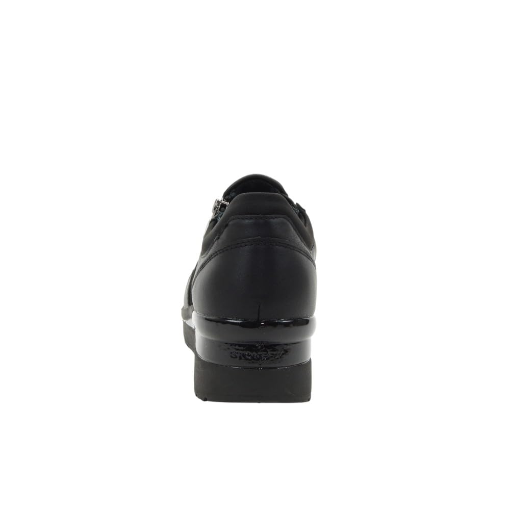 Scarpa Casual Camoscio con zeppa in Gomma - 222959 per: Donna
