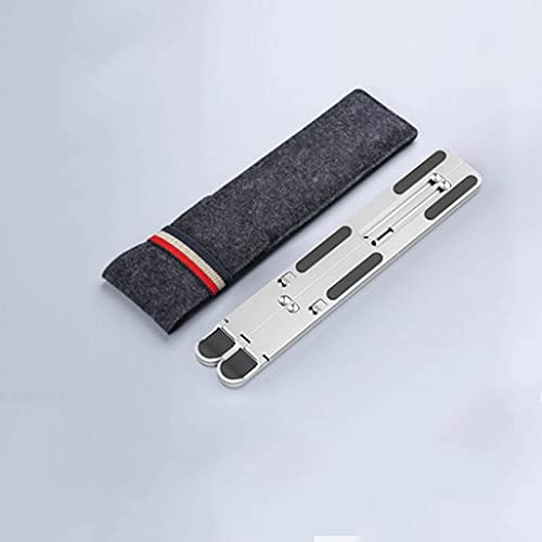 Aluminum Alloy Laptop Holder Stand Adjustable Folding Portable for Notebook Computer Bracket Lifting Cooling Holder Non-Slip