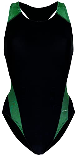 Image of Dolfin Swimwear Athletic One Piece Swimsuit - Pro Racerback Straps and Keyhole Back for Training, Sports, and Fitness