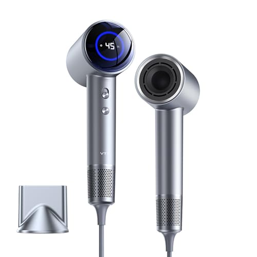 Secador De Pelo Profesional De Alta Velocidad De 1600 Vatios, Secado Rápido A 300.000 Rpm, Pantalla Led, Secador De Pelo Silencioso Con Boquilla Magnética Silenciosa, Ideal Para Casa Y Para Viajar. Secador De Pelo Profesional De Alta Velocidad De 1600 Vatios, Secado Rápido A 300.000 Rpm, Pantalla Led, Secador De Pelo Silencioso Con Boquilla Magnética Silenciosa, Ideal Para Casa Y Para Viajar.