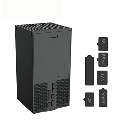 Image of TCOS TECH Dust Proof Kit For Xbox Series X Dust Plugs Dust Filter Kit Compatible with Xbox Series X Console