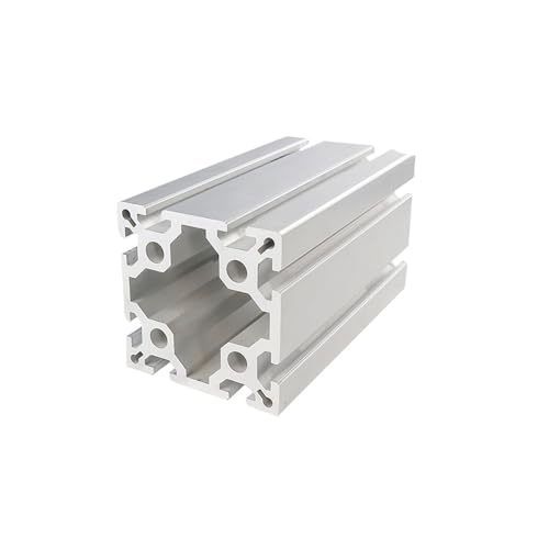 HHBL8I Industrial Aluminum Alloy Profile 100100W-10 250mm M14 Aluminum Large Equipment Bracket Rail Beam Convert M8(M14 with Screw)