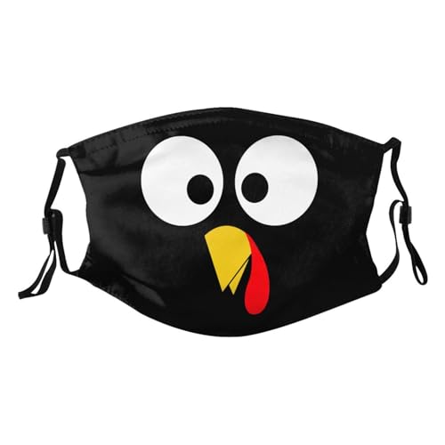 Funny Thanksgiving Turkey Adult Dust Mask Adjustable Dust Face with 2 Filter295