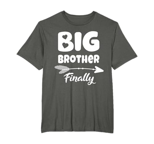 Big Brother Announcement Boys Toddlers Big Brother Finally Maglietta