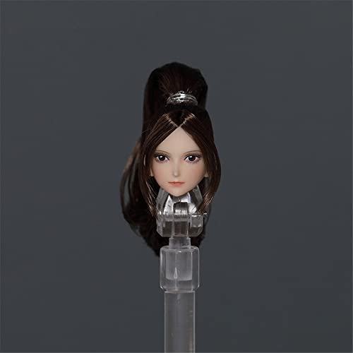 Sculpture de tête féminine 1/12 AMITD tête peau dessin animé figurine collection 15,2 cm