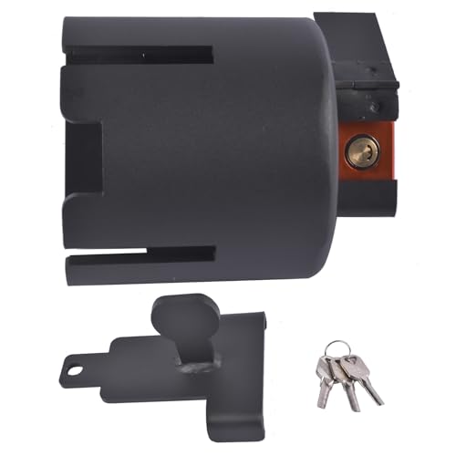 Image of Heavy Duty Trailer Hitch Locks Fits for 2 inch & 2-5 /16 inch Couplers for RV Camper Trailer Truck Pickup Boats Anti Theft Trailer Tongue Lock