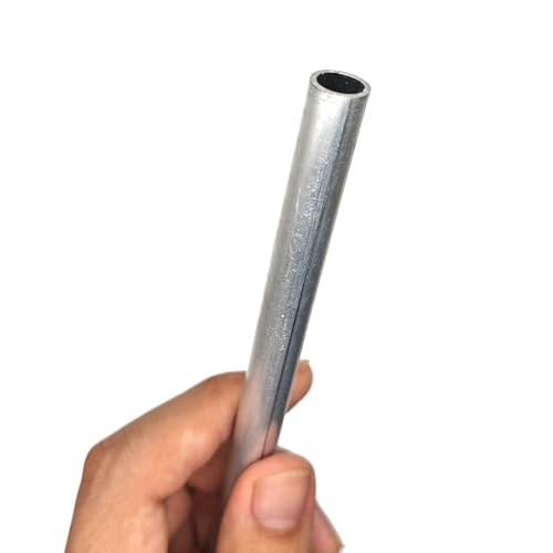Leluo Tubo de aluminio de aleación de aluminio 6063 de 3,5 mm de espesor, 10 mm, 45 mm de diámetro exterior, recto, 300 mm, 500 mm de largo, redondo. Edificios(300mm x 18mm x 11mm)