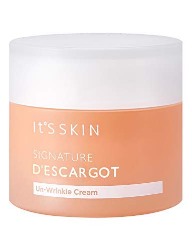It’S SKIN Signature D’escargot Unwrinkle Snail Cream 55ml 1.86 fl. oz. - Anti Aging Wrinkle Care Skin Tightening Repair Moisturizing Essence for Youthful Appearance Mucin Serum Gel