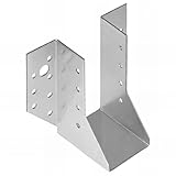 Dimensions optimales : Avec une largeur de 70 mm, une hauteur de 155 mm et une profondeur intérieure de 75 mm, ce sabot est idéal pour des assemblages solides et précis dans divers projets de charpente.