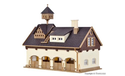 Maquette agricole Vollmer 47706 kit étable pigeonnier échelle N 1/160