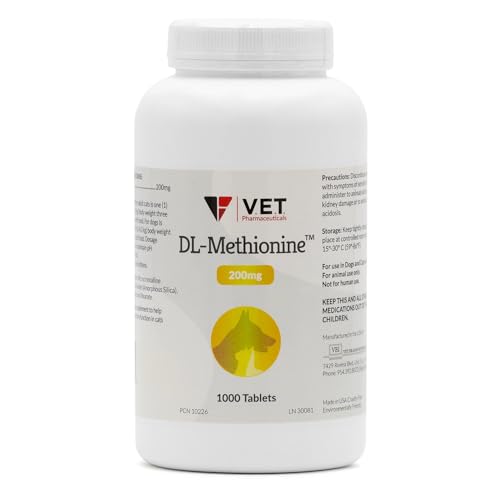 DL Methionine Tablets 200mg 1000ct