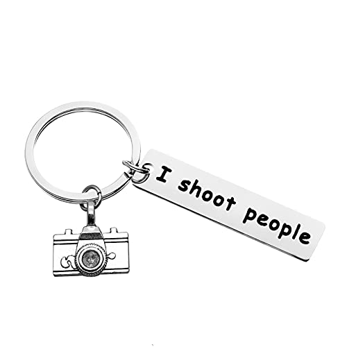 Product Image of the Photography Lover Gifts: Camera Keychain Keyring for Women, Men & Photographers - Perfect for Christmas, Birthday or Club Gifts