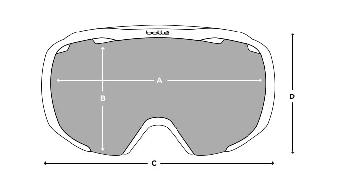 Gafas de ventisca pequeñas Bollé Royal para casco de niño 6+ 6