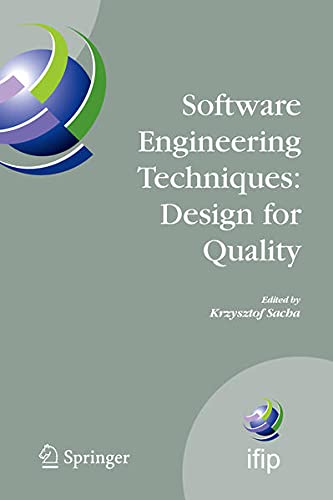 Buy Software Engineering Techniques Design For Quality — BookShops.in