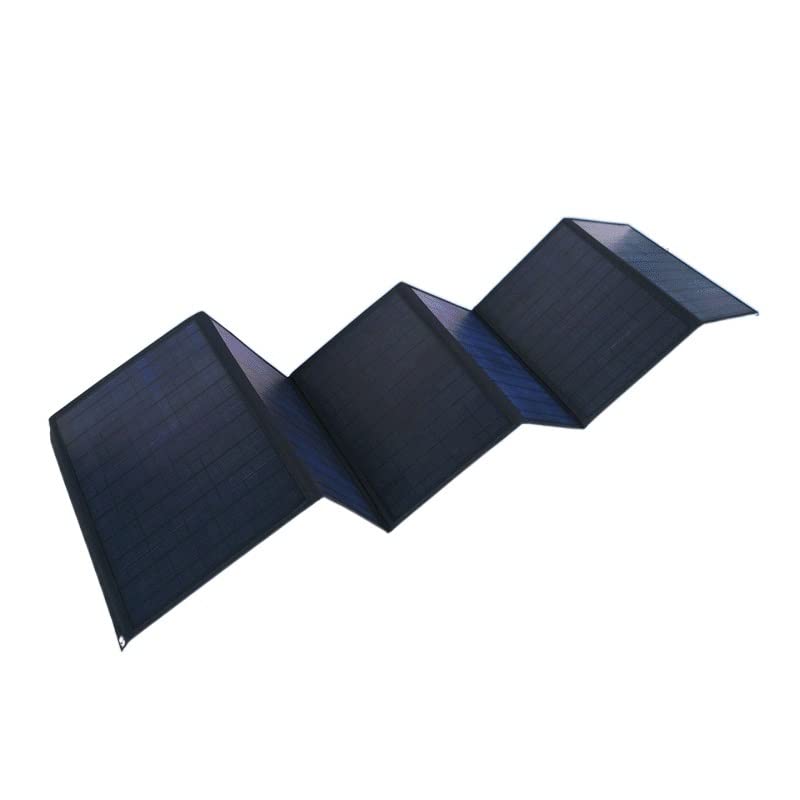 Pannello Solare Confezione Pieghevole Solare 12 Volt Scheda di Ricarica Solare Alimentatore Esterno Ad Alta Potenza 60w Pannello Solare 5v 12v
