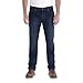 Carhartt mens Rugged Flex Straight Fit 5-pocket Tapered Jeans, Erie, 42W x 30L US