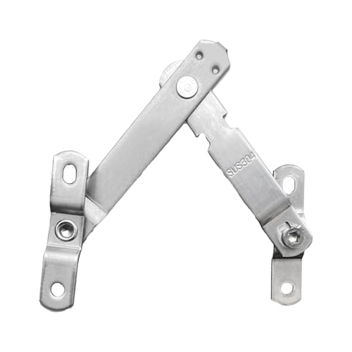 Chiusure per finestre a prova di bambini, chiusura per finestre, in acciaio e protezione Grendel, per vetro, casa, terrazza, protezione per finestre