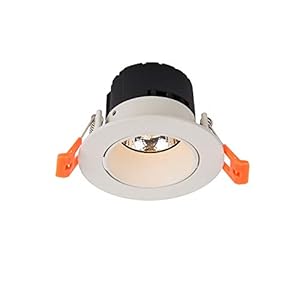 Wlnnes COB LED niet-verblindende inbouwlamp plafond inbouwlamp 7W Ultra Slim woonkamer slaapkamer inbouwlamp lichtstroom 630LM High Color Projector