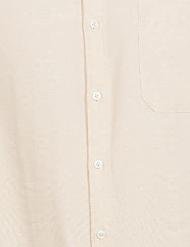 Image of Max Men Cotton Solid Slim Fit Oxford Shirt