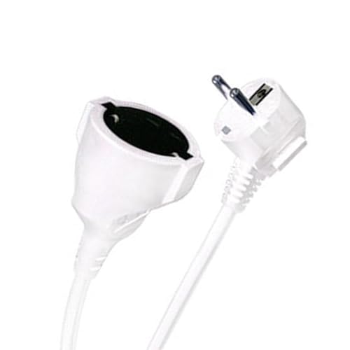 Prolongador eléctrico 1m, 3 Tomas, 1.5mm², económico, Ideal para Ampliar Conexiones y brindar energía a Varios Dispositivos.